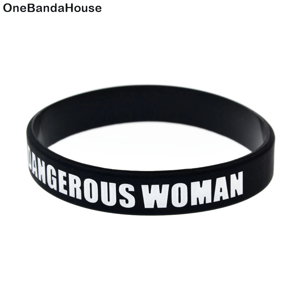 

1PC Ariana Grande Dangerous Woman Silicone Bracelet for Music Fans