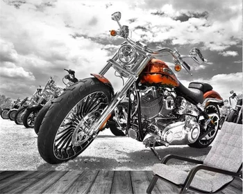 

beibehang behang Moto Bar KTV Waterproof TV Background Brick Wallpaper 3D Wall Sticker Living Room Wallpaper Mural Bedroom Decor