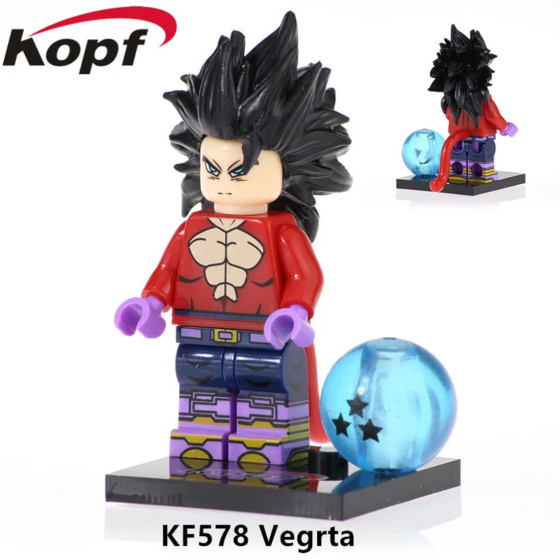 

KF578 Building Blocks Dragon Ball Z Figures Vegrta Son Goku Ephesians Son Gouku Bricks Collection Model For Children Gift Toys