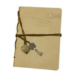 5 пакетов Горячие ретро дневник журнал путешествий ноутбук sketchbook ноутбуков ключ хаки