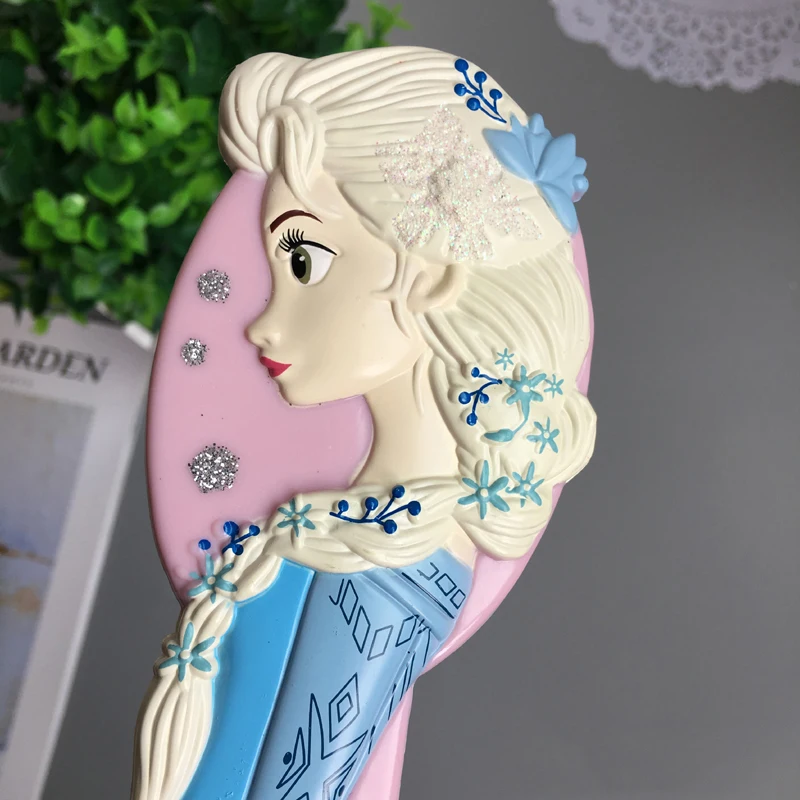 Дисней Замороженные Дети расческа Парикмахерская макияж инструменты 3D Эльза