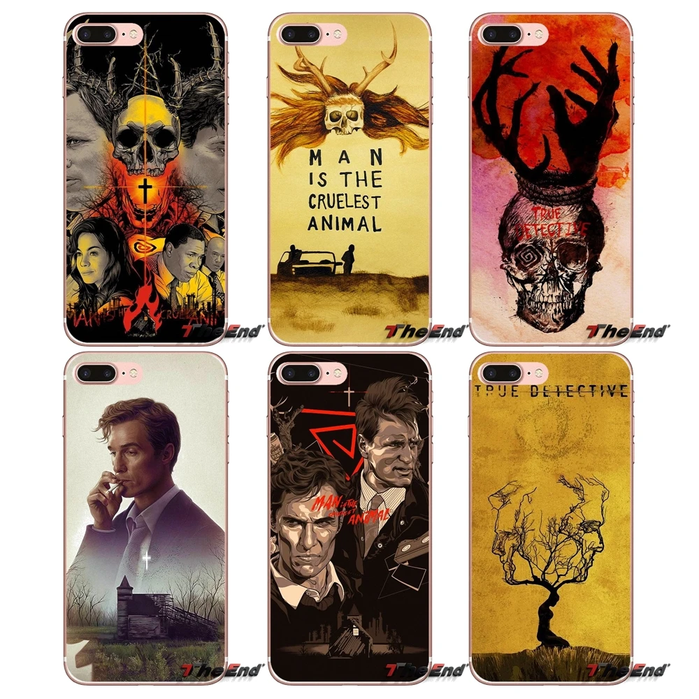 

For Samsung Galaxy S3 S4 S5 MINI S6 S7 edge S8 Plus Note 2 3 4 5 Grand Core Prime HBO Series True Detective Rust brand Case
