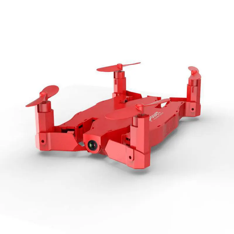 Складной Радиоуправляемый квадрокоптер с Wi-Fi FPV мини карманный Дрон 0.3MP 2MP камера парящая 3D установка давления воздуха на роликах Радиоуправляемый Дрон игрушки
