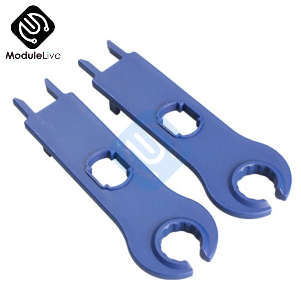 

1Set/2PCS MC4 Solar Panel Cable Connector Disconnect Tool Spanner Wrench Kit High Quality Solid
