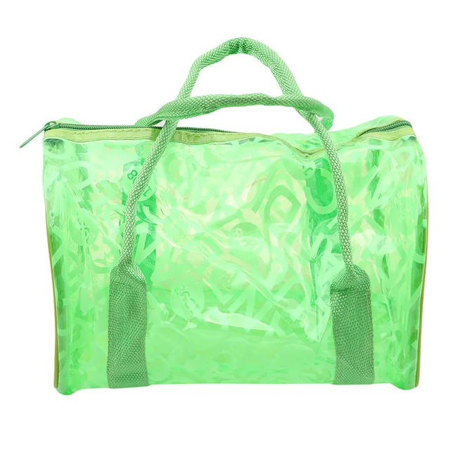 Women Swimming Waterproof Handbags Transparent PVC Plastic Pouch Beach