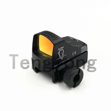Тактическая отраженная оптика черный docter 3 III Автоматическая яркость Лазерная Регулировка красная точка зрения подходит для любого 20 мм рейку(черный