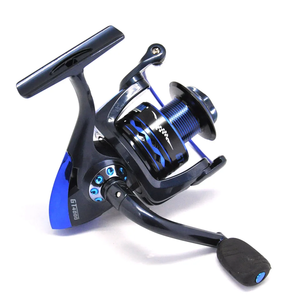 

Topline Brand New Metal Spinning Fishing Reel 6BB Fishing Tackle Pesca Carrete Spinnning Reel Feeder Carp Fishing Wheel 500-6000