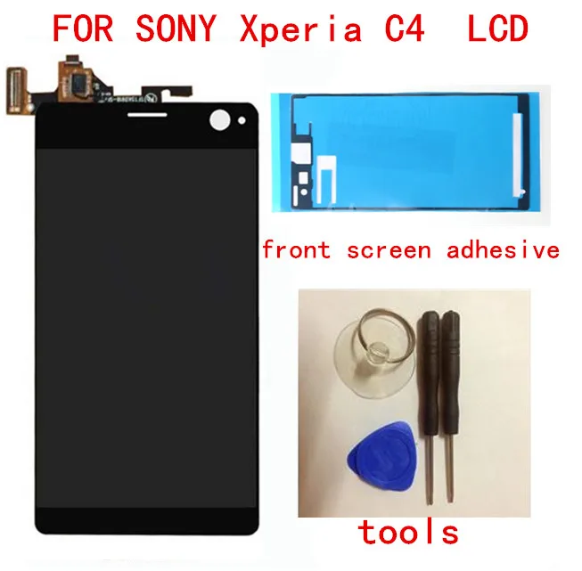 

5.5" Original LCD For SONY Xperia C4 Display Touch Screen with Frame For SONY Xperia C4 LCD Display Dual E5303 E5353 E5333