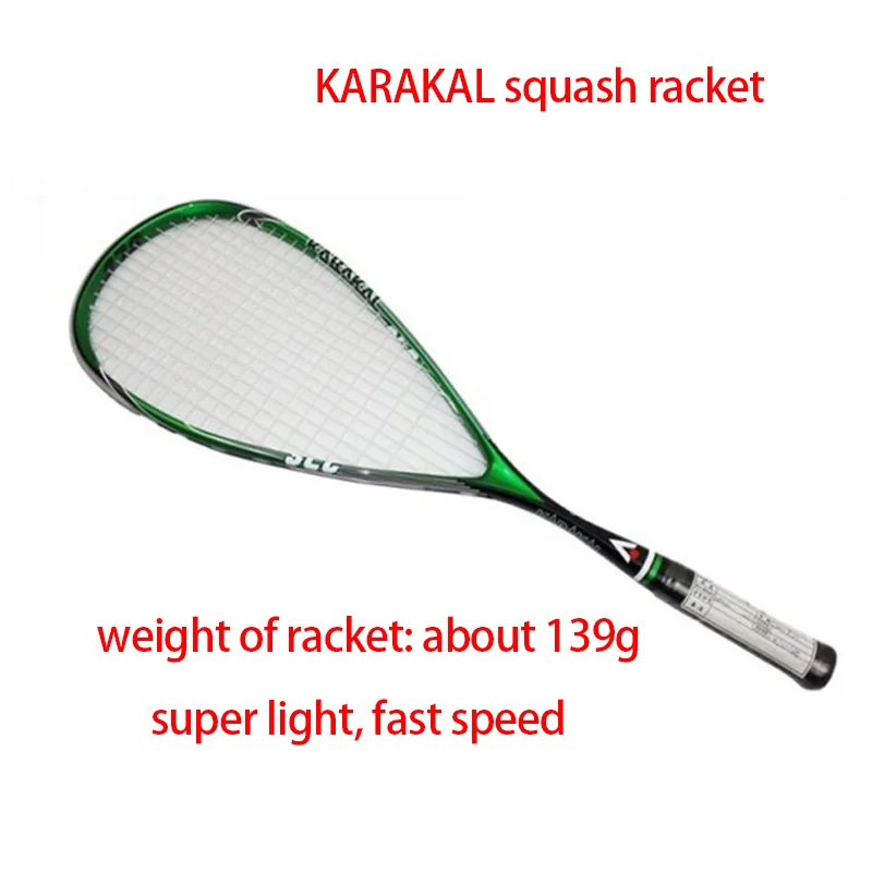 

2017 New squash racquet KARAKAL squash rackets high quality squash female male raquetas squash racket ball Sports Toys