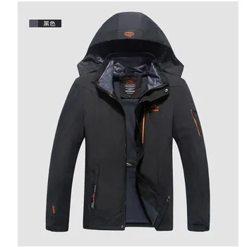 

New Original Brand Thick Winter Jacket Men Windproof Hood Parka Mens Jackets and Coats Outdoors Windbreak Coat Plus Size