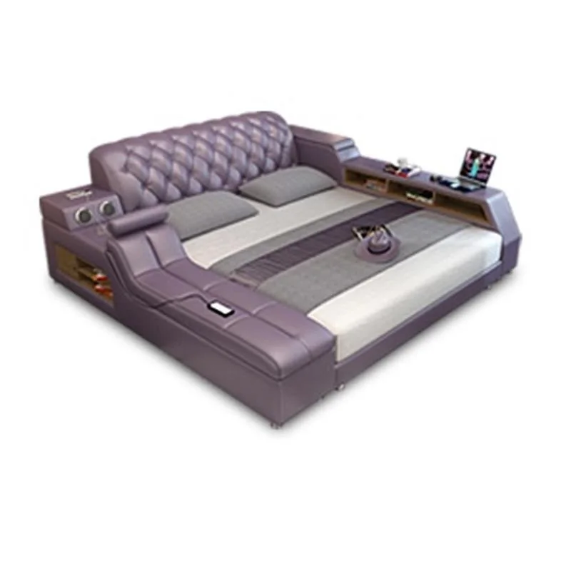 أطفال مجموعة Meble Literas قورتو غرفة Dormitorio واحدة الحديثة Letto هل A كاستيللو جلدية Mueble غرفة نوم الأثاث كاما Moderna السرير