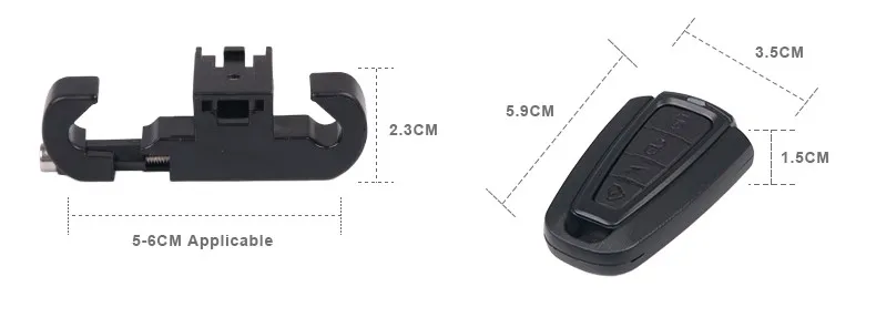 Bicycle Rear Light USB Charge Wireless Remote Control Tail Lamp Bike Finder Lantern Horn Siren Warning Anti-theft Alarm Optional