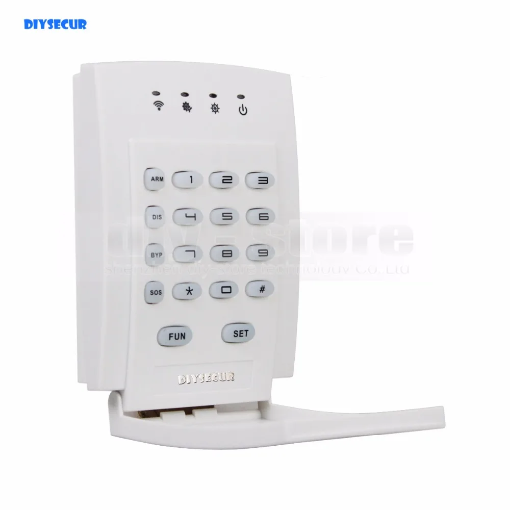 

DIYSEUCR JP-05 Wireless 433Mhz Password Keyboard for Our Related Home Alarm Home Security System