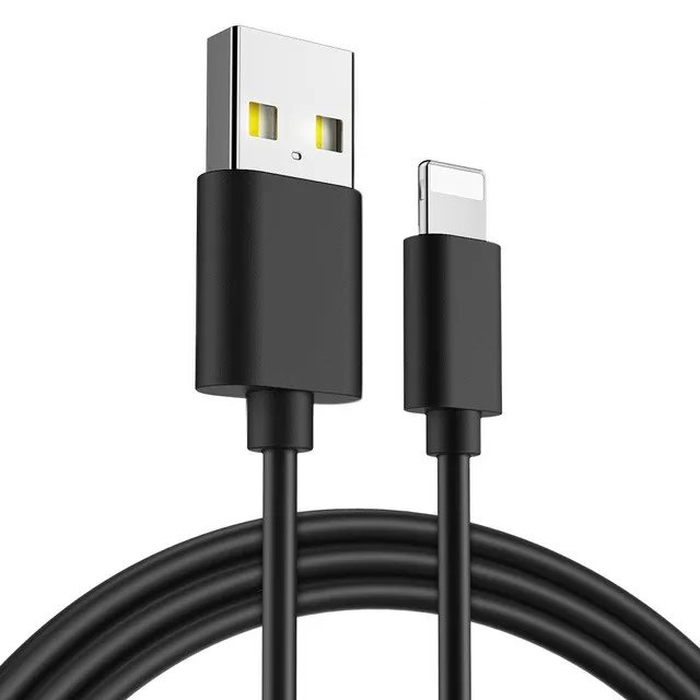 SUOZUN البرق إلى USB كابل ل فون 7 6 8 5 ثانية 5 شحن سلك كابل ل فون كابل ل باد 1 متر بيانات الهاتف الحبل