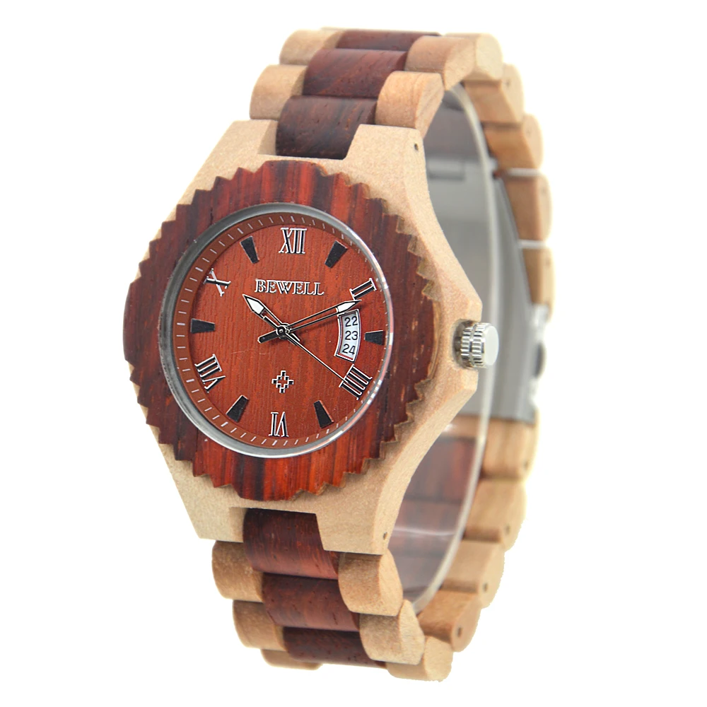 

BEWELL Time Men's watch Watch Simple and stylish Fashion Personality Clock 129A
