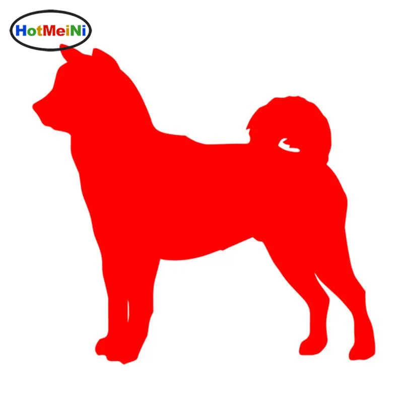 Наклейки HotMeiNi Shiba Inu стикер на машину с собакой интересные Мультяшные