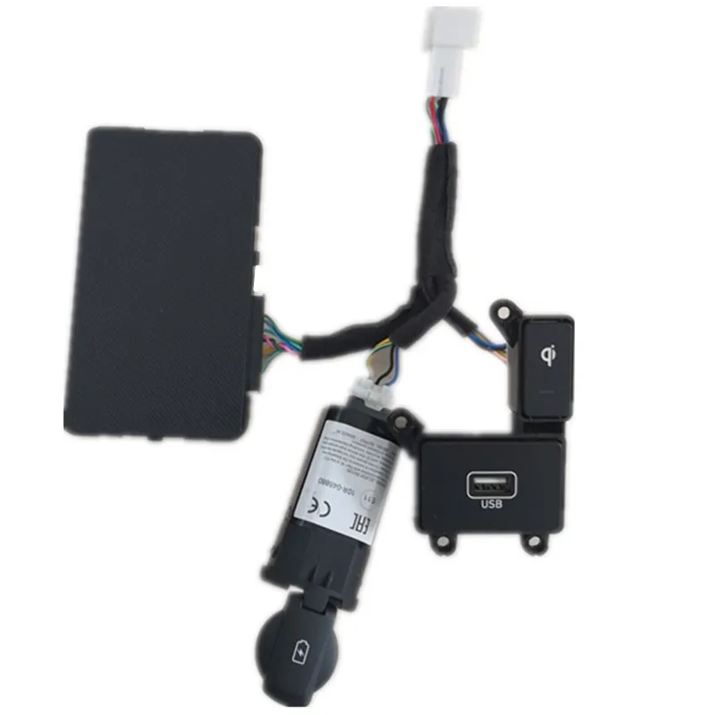Блок в сборе Беспроводная зарядка для 2018 2019 Hyundai santa fe USB зарядное устройство