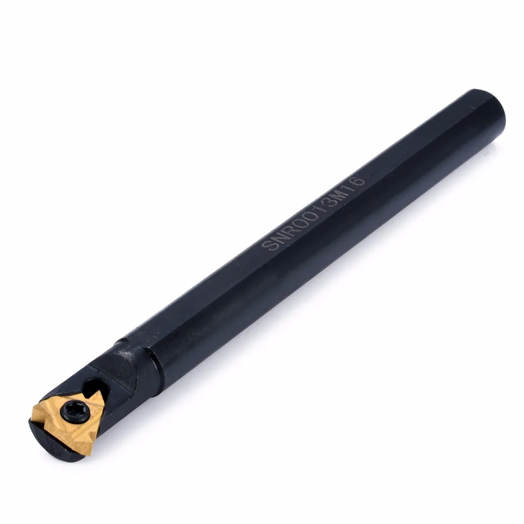 Practical Processing Tool SNR0013M16 CNC Lathe Threading Turning Tool Holder Boring Bar + 10pcs Carbide Inserts Blades + Wrench