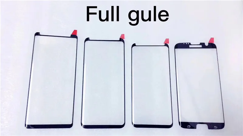 60 шт. 3D Полный Клей закаленное Стекло Экран протектор для samsung примечание 9 8 S8 S9 плюс S7edge S6edge полный клей протектор Экран