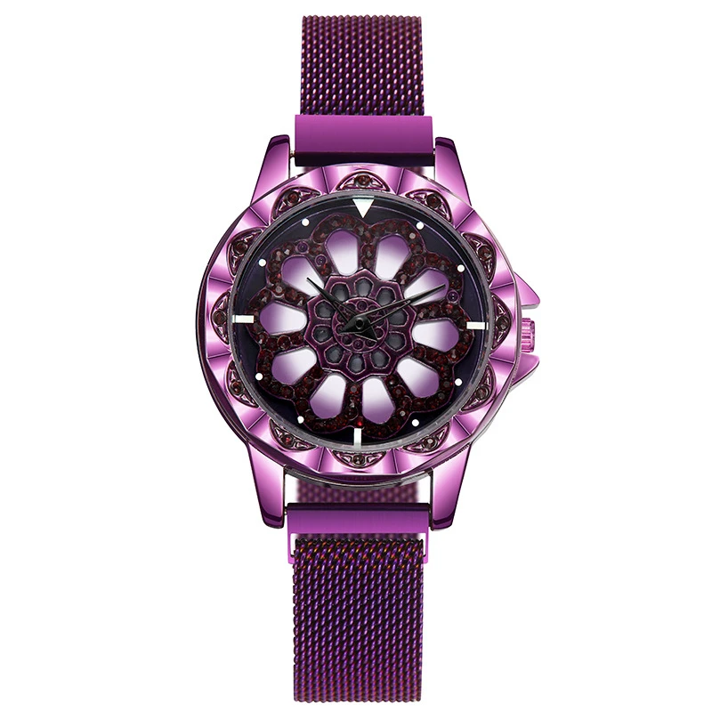 

Luxury Women Quartz Watches High quality Ladies clock Watch Delicate Stainless Steel Diamond Mesh Strap Waterproof WristWatch A4