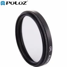 For Go Pro Accessories 4 in 1 40.5mm Lens Filter (CPL + UV) Adapter Ring & Lens Cap for GoPro HERO4 3+ 3 Sport Action Camera
