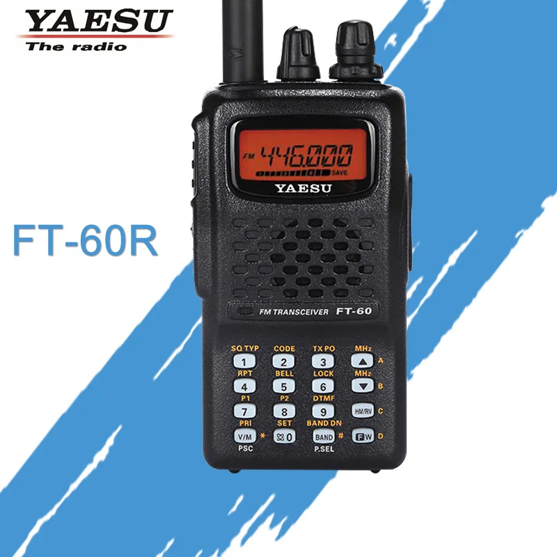 Общие для рации YAESU FT-60R двухдиапазонный 137-174/420-470 МГц FM Ham двухстороннее радио трансивер YAESU FT60R радио