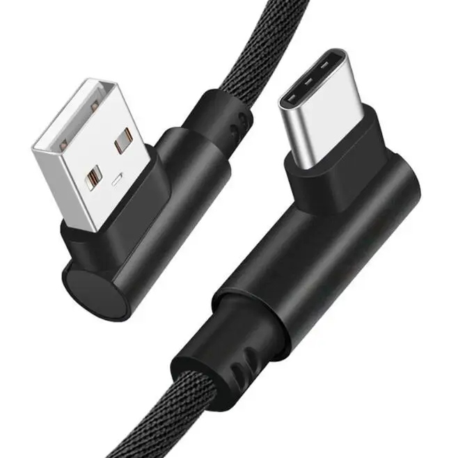 0,25 м Egeedigi 90 градусов быстрая зарядка 2.4A Usb кабель для Micro usb type C 25 см для samsung S8 S9 S10 S10e для Macbook Xiaomi