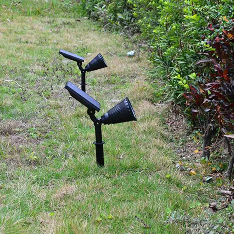

LED Solar Light ABS Waterproof IP65 7 LED Solar Power Garden Lamp Spotlight Outdoor Lawn Landscape Lights Decor Spot Lights NG4S