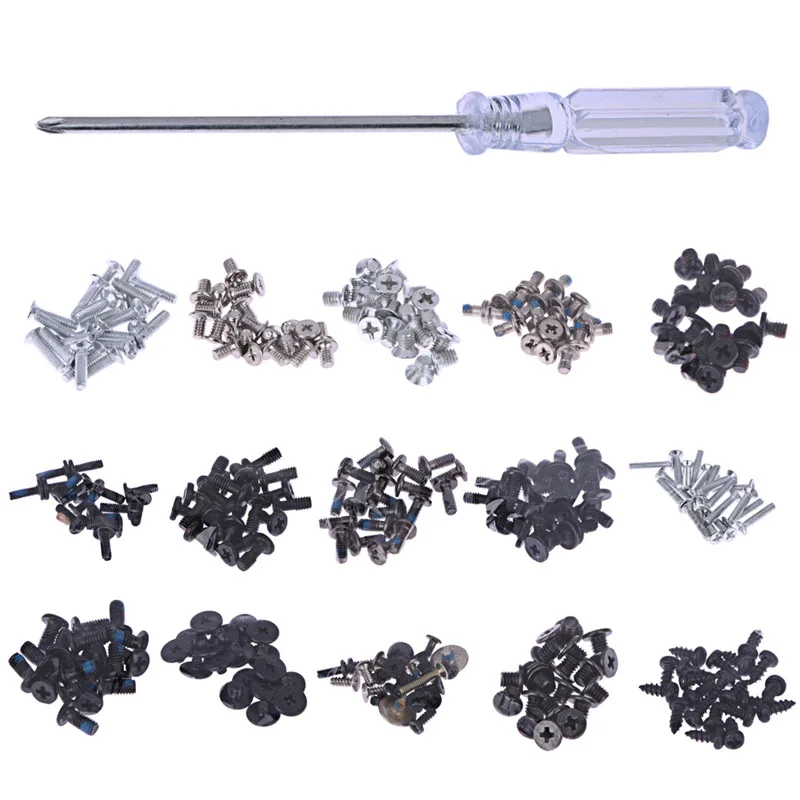 New Arrival 300pcs/Set Assorted Laptop Screws with Box for IBM HP TOSHIBA Sony Dell Samung w/Screwdriver Best Price(China (Mainland))