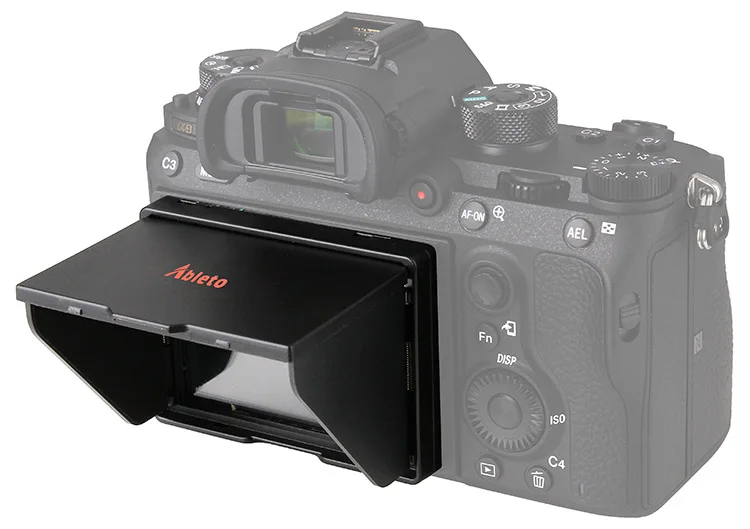 Ableto ЖК-экран протектор всплывающий солнцезащитный козырек ЖК-крышка для камеры Nikon D7000 D3400 D3300 D3200 D3100 D3000 D300 D90