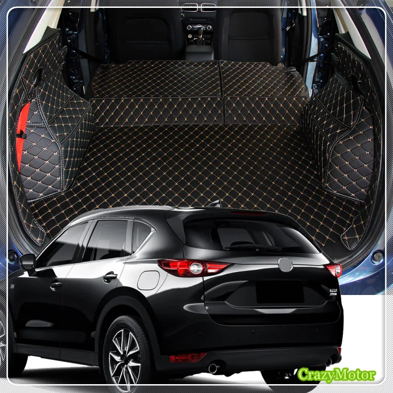 

For Mazda CX-5 2017 2018 2019 Customized Rear Trunk Boot Mats Pads Kit Set Car Styling Accessories