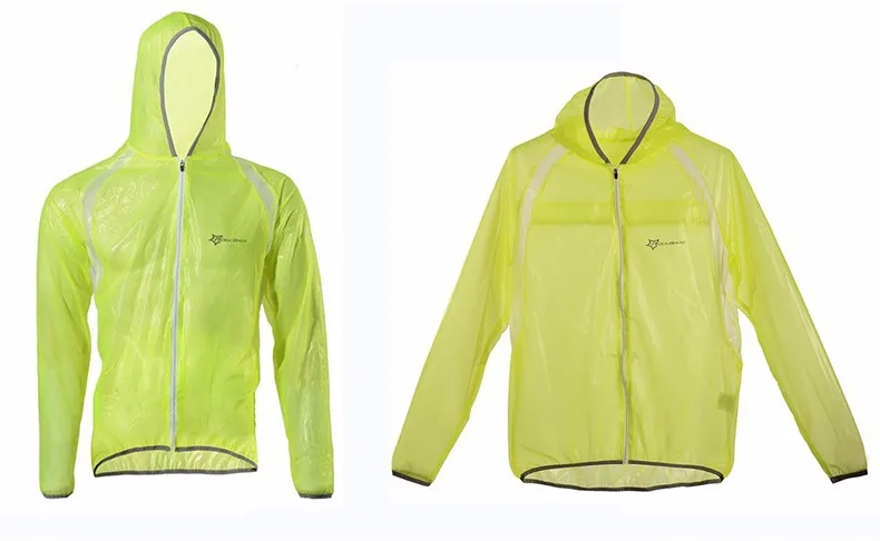 ROCKBROS MTB Cycling Jersey MultiFunction Jacket Rain Waterproof Windproof TPU Raincoat Bike Bicycle Equipment Clothes 3 Colors