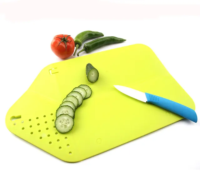 Folding Cutting Board Plastic Mat Kitchen For Vegetables Folding Cutting Board Plastic Mat Kitchen For Vegetables Meat Fruits