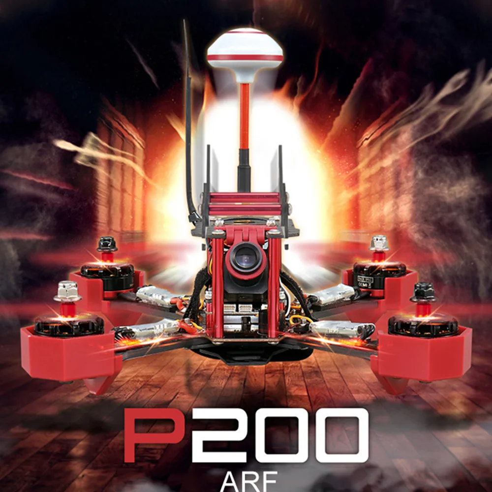 Оригинальный JJRC JJPRO P200 FPV 800TVL камера 6CH гоночный Квадрокоптер ARF версия с Skyline32
