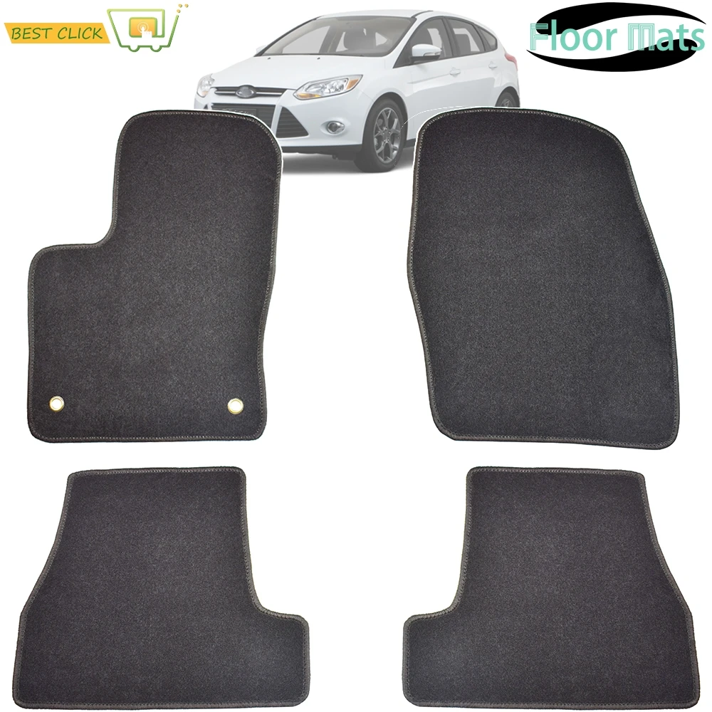 

Custom Floor Mat Mats For Ford Focus 3 MK3 2011 - 2018 Waterproof Carpet Protection Nylon Liner 2012 2013 2014 2015 2016 2017