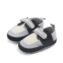 Осень новорожденных малышей обувь для маленьких мальчиков девушка шить мягкая подошва повседневная обувь ребенка первых шагов