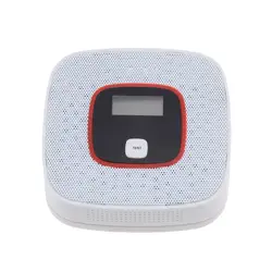 Новое поступление интеллектуальный голосовой детектор угарного газа СО тревоги микропроцессора Управление с ЖК-дисплей Дисплей для дома
