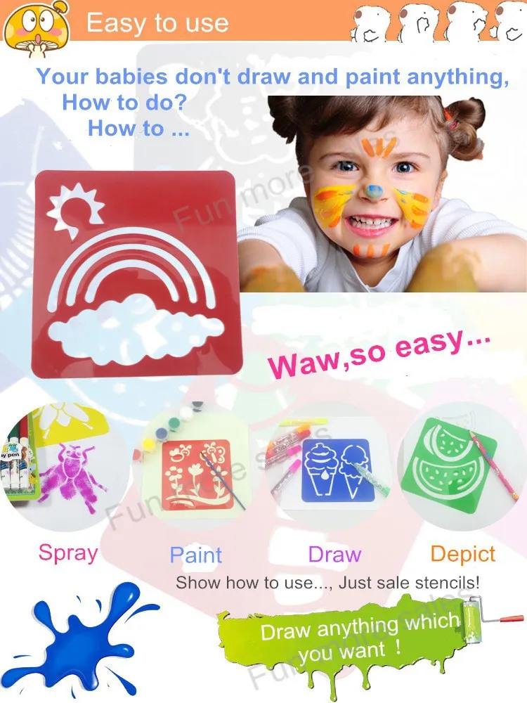 Cheap stencils for painting