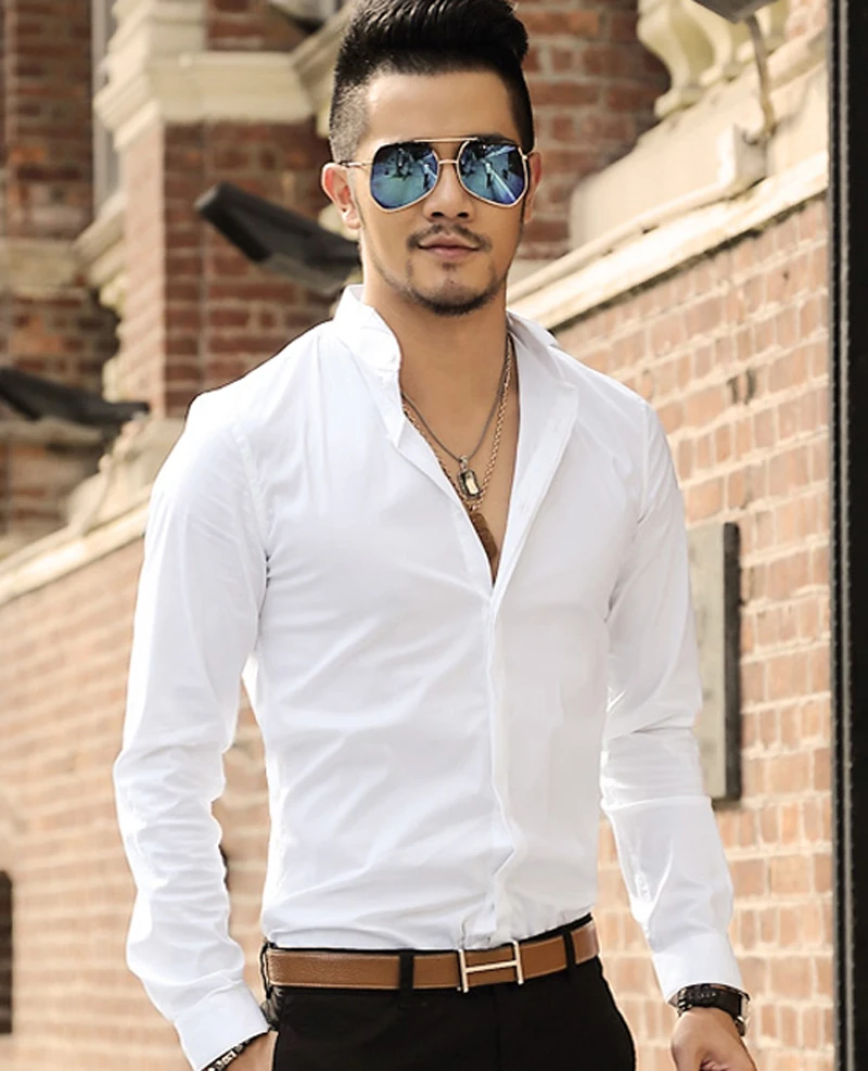 stretch mens dress shirts