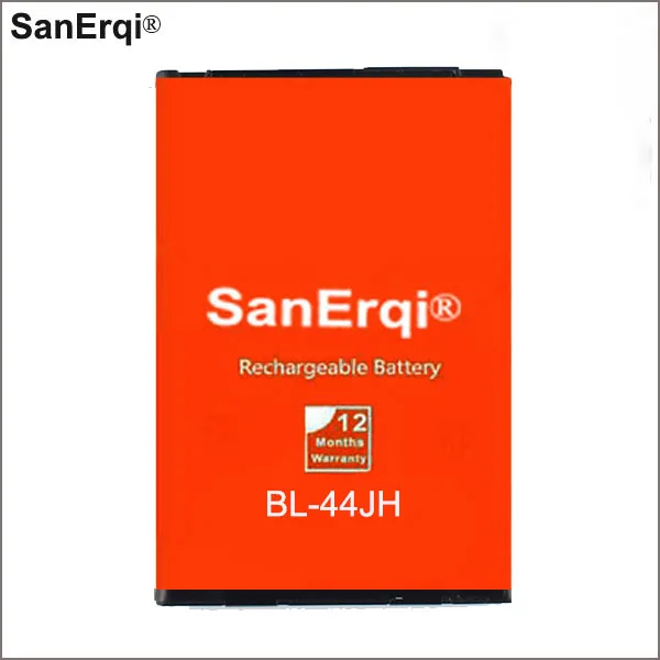 Sanerqi Bl-44Jn Batteria Per Optimus Zone E400 Optimus L3 E400 L5 E612 Eac61679601 P970 E510 Lge510 P690 E730 Batteria