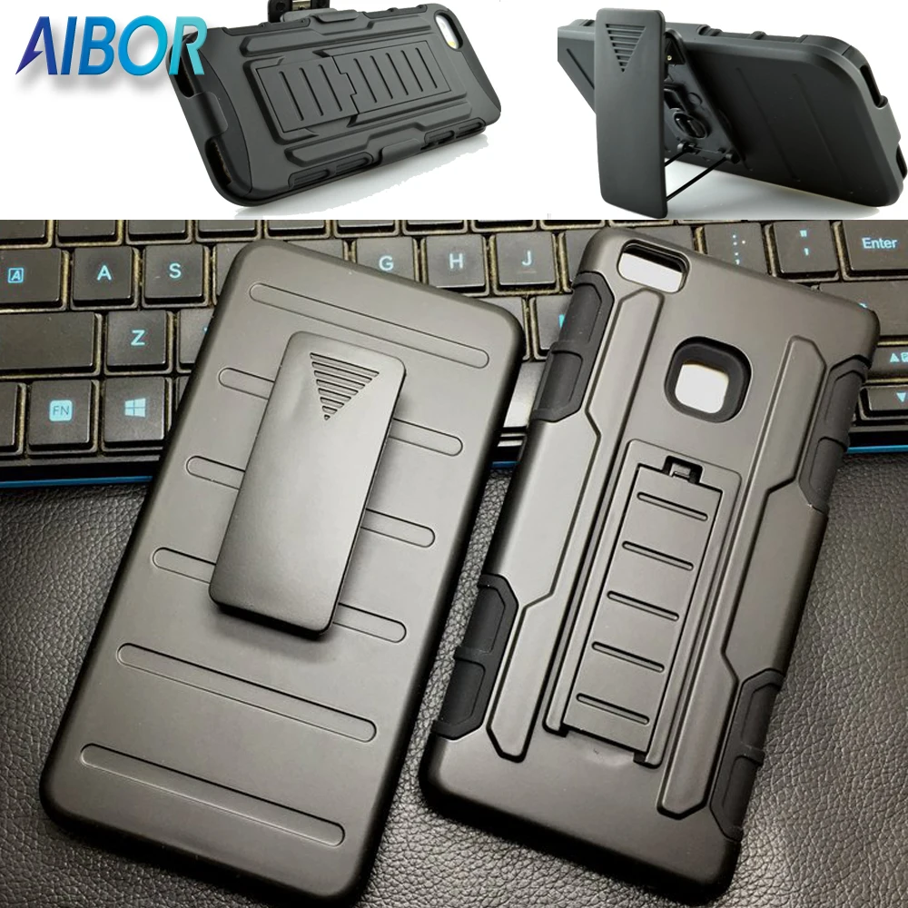 

hybrid Heavy Duty Hard 3D Robot Armor Belt Clip Stand Case For Huawei MATE 20 P20 P30 plus PRO P8 P9 Lite Y3 Y5 Y6 Y9 2018 Cover