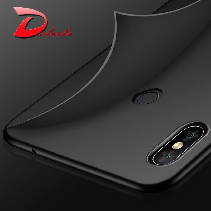 Черный матовый чехол из ТПУ классический силиконовый мягкий для Xiaomi Mi Max 3 max3 max 2