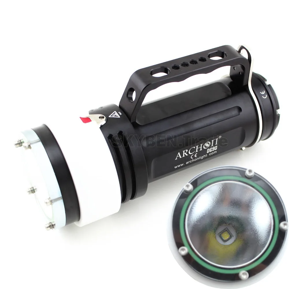 Archon DG90 Goodman Handle Diving Light Cree LED 2200 LM Rechargeable