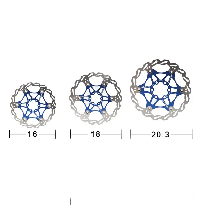 Велосипедный спорт Дисковый Тормоз MTB DH тормозной поплавок вращающийся диск роторы 160 мм/180 мм/203 мм гидравлический тормоз Pad поплавок