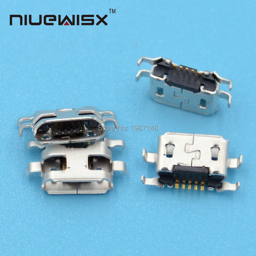 

100pcs For Motorola Moto G2 G+1 XT1063 XT1064 XT1068 XT1069 Micro USB Charger Charging Connector Dock Port for Nokia Lumia 1320