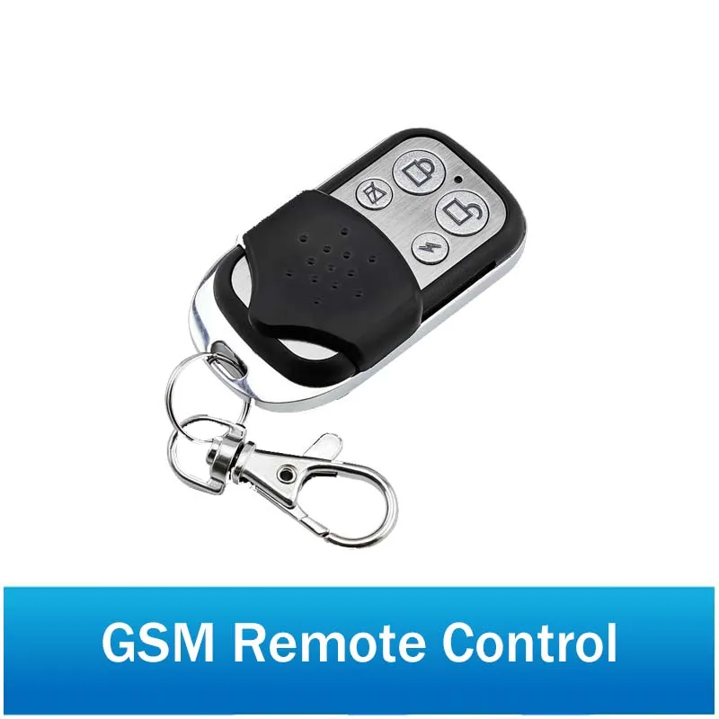 

Wireless Home GSM Alarm Remote Control 1527 code chip support 433Mhz/315Mhz