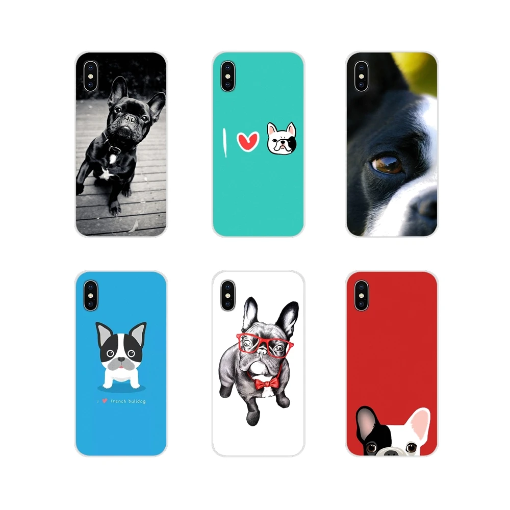 

Accessories Phone Shell Covers For Huawei P Smart Mate Honor 7A 7C 8C 8X 9 P10 P20 Lite Pro Plus french bulldog