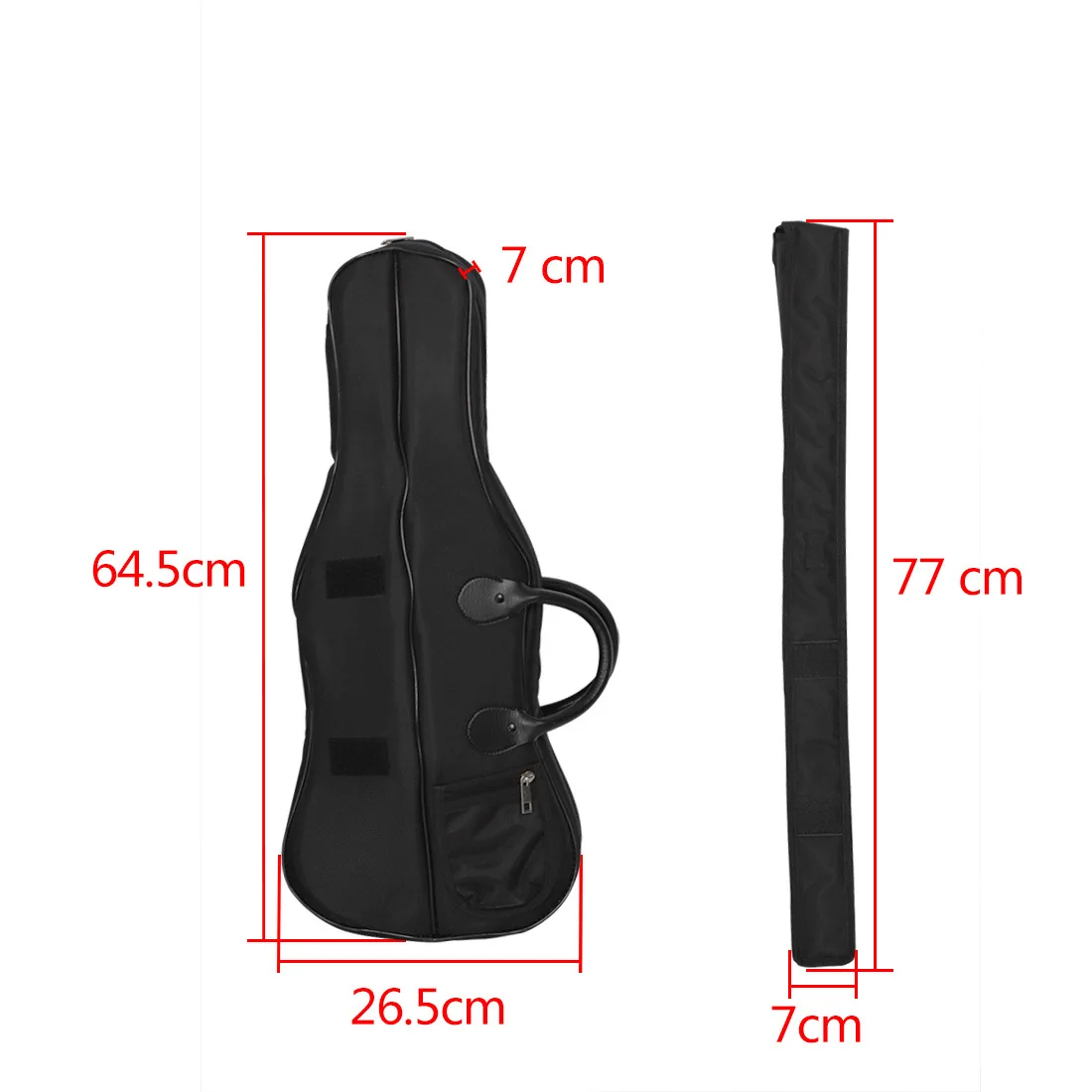 AUAU ИРИН сумка для скрипки мягкий чехол Коробка для хранения водонепроницаемый Оксфорд 4/4 аксессуары для защиты скрипки