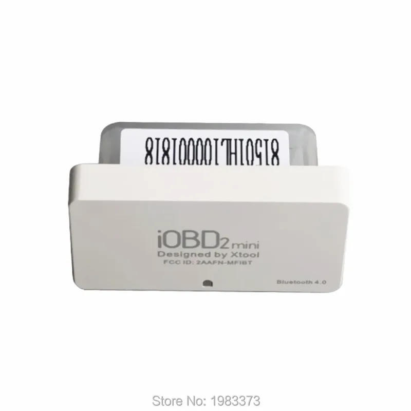 Последняя версия xtool iOBD2 Мини Bluetooth 4,0 OBD2 EOBD считыватель кода сканер многоязычный iOBD2 для IOS и Android системы