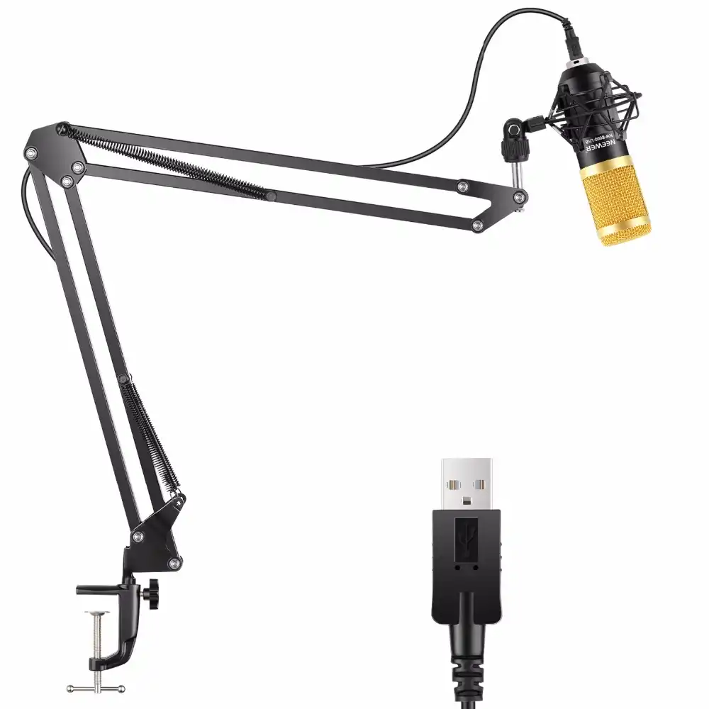 Neewer NW 7000 USB MIC for Windows and Mac(Black and Silver/Blue and